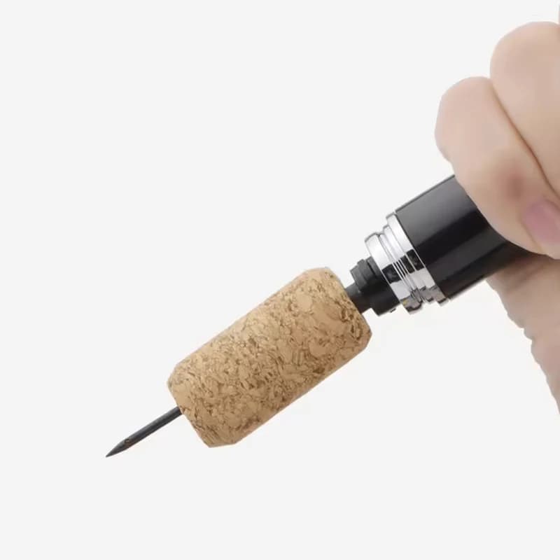 Przenośny ręczny otwieracz do wina 2w1 pompą/nożykiem 🍷