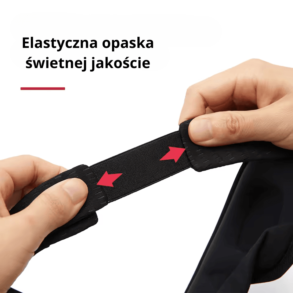 Maska do snu 3D, blokująca światło, miękko wyściełana, na oczy 🌙