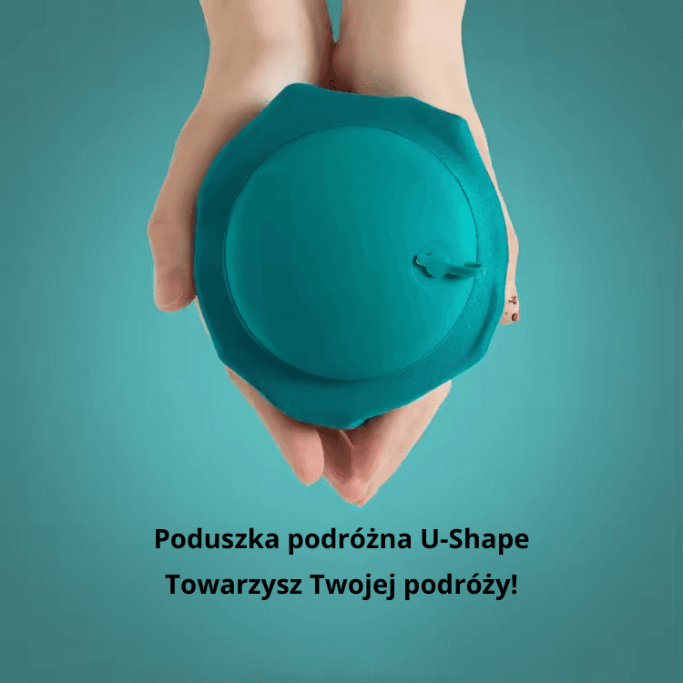 Podróżna Poduszka U-Shape Inflatable - Komfortowy Sen w Podróży 😴