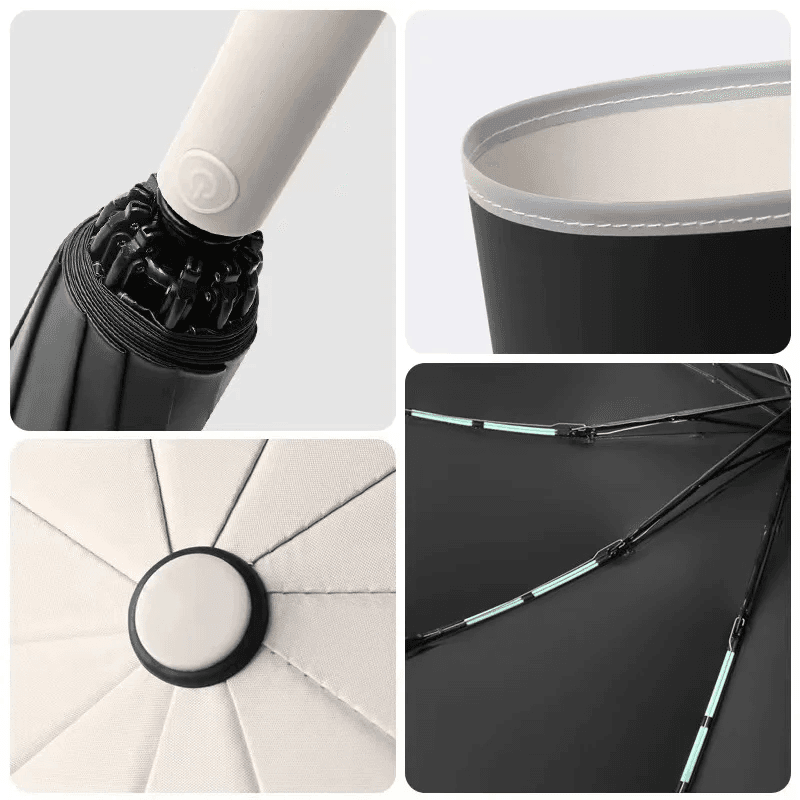 Parasol automatyczny🌂 – idealny do samochodu 🚗, odblaskowy