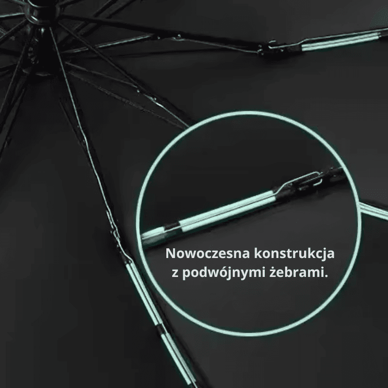 Parasol automatyczny🌂 – idealny do samochodu 🚗, odblaskowy