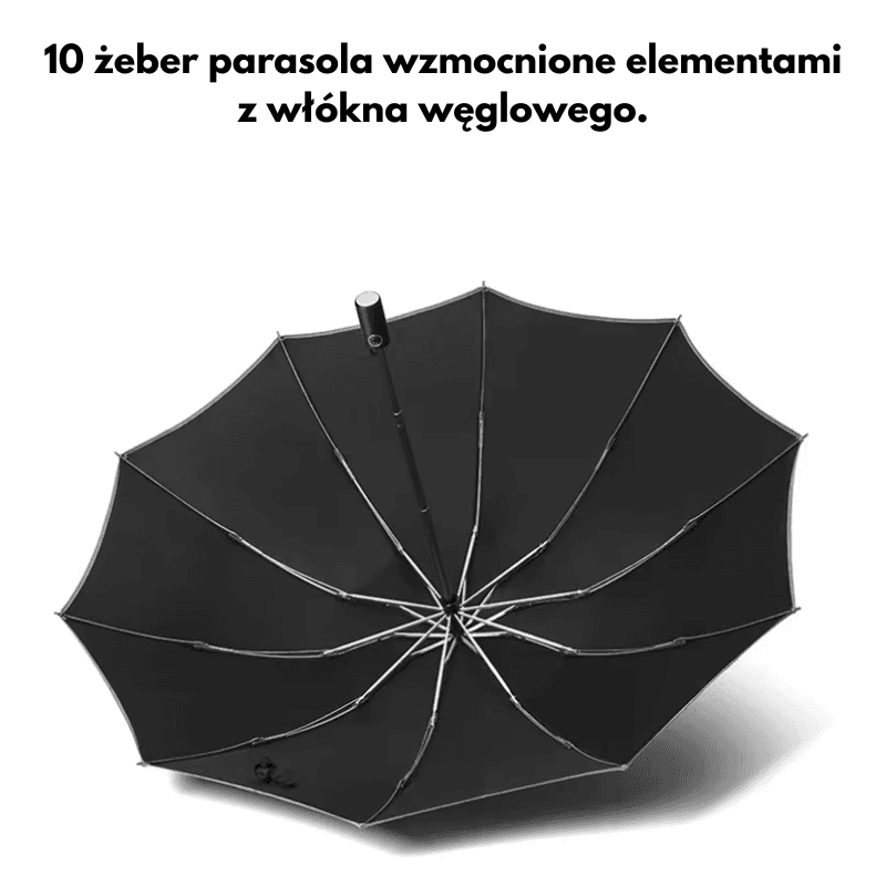 Parasol automatyczny🌂 – idealny do samochodu 🚗, odblaskowy
