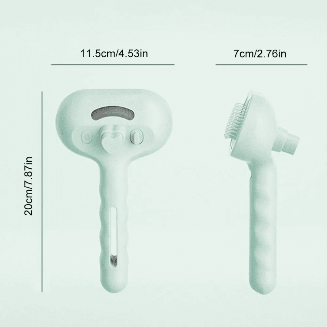 Luksusowa szczotka z parowym rozpylaczem dla psów 🐶